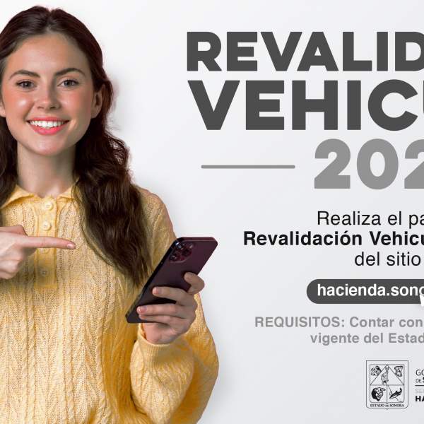 Insta Hacienda Sonora a cumplir con revalidación vehicular antes del 31 de marzo